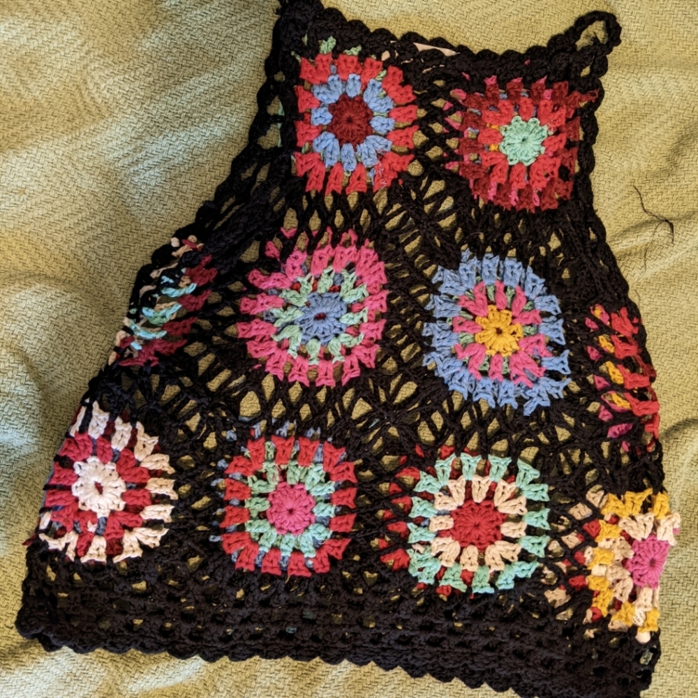 Crochet Tank, size Medium